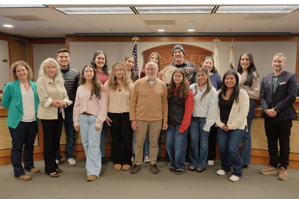 Craig Rowe & La Fuerza Latina receiving a 2025 Gratitude Award